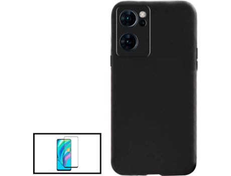 Kit Carcasa + Protector de Pantalla OnePlus Nord CE 2 5G GIFT4ME Negro