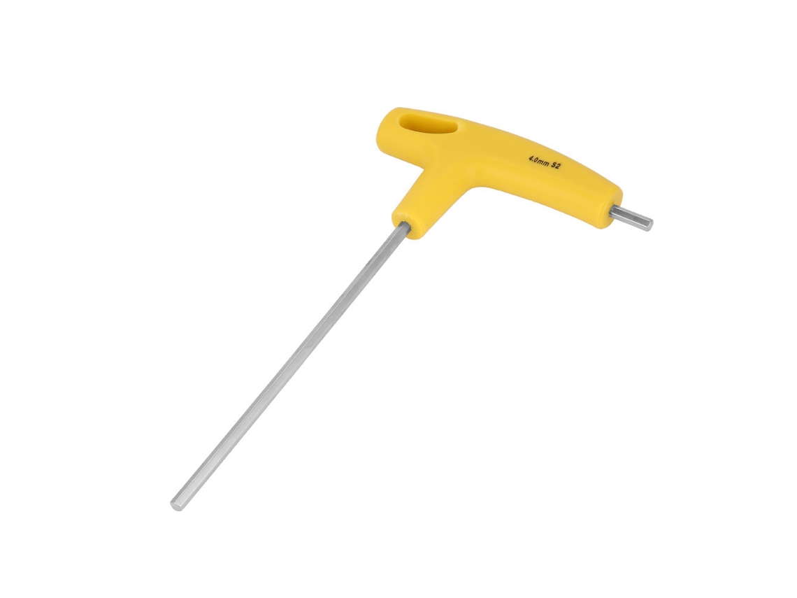 Llave Allen Métrica Con Mango En T De 4,0 Mm, Acero S2, Llave Hexagonal, Herramienta De Reparación Manual De 130 Mm