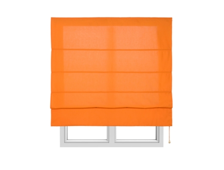 Estor Plegable com Varillas Translúcido STORESDECO (175 x 60 cm - Naranja)