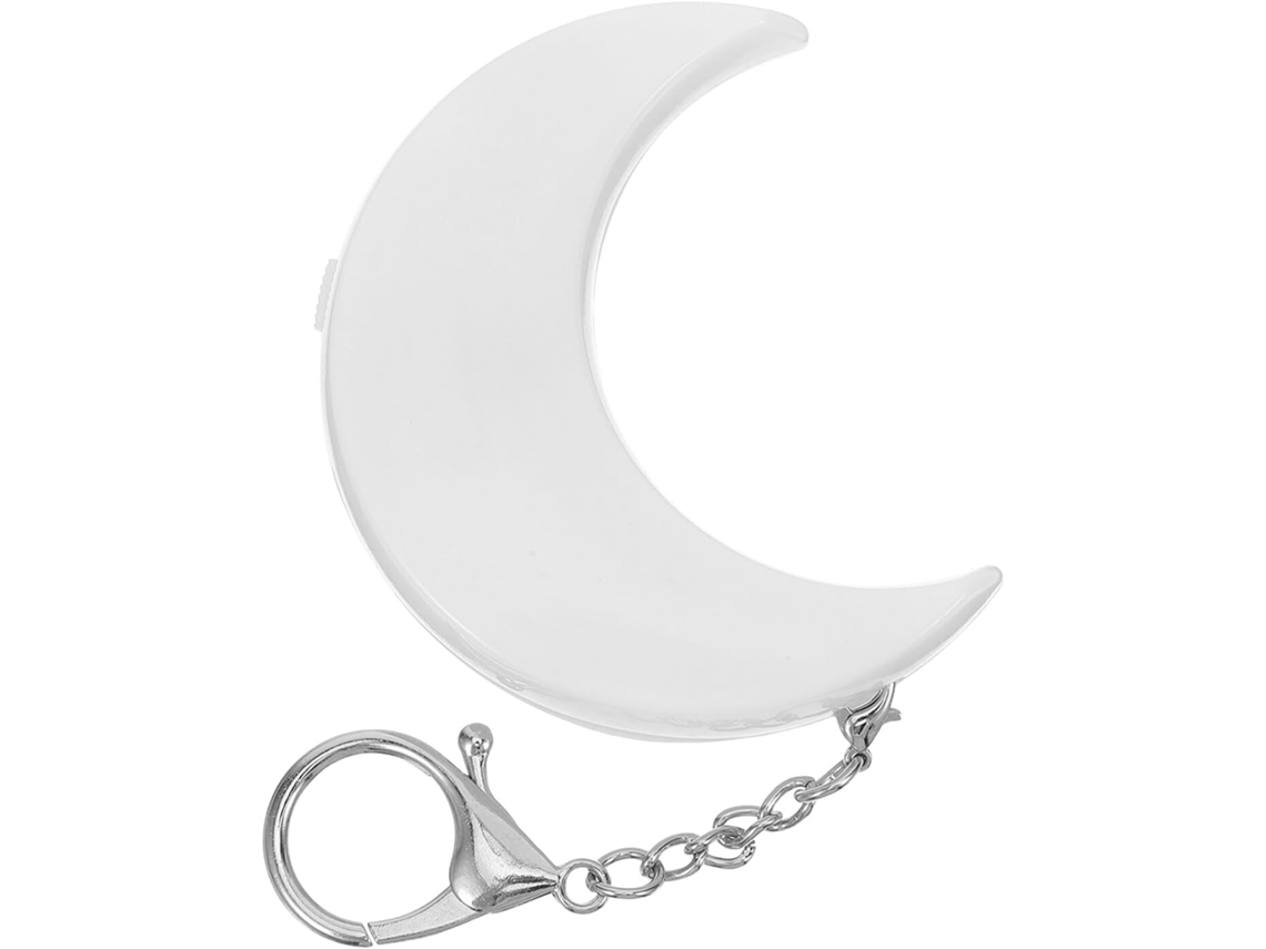 Linterna Led Recargable Con Forma De Luna Táctil, Luz Nocturna Multifuncional Para Bolso.