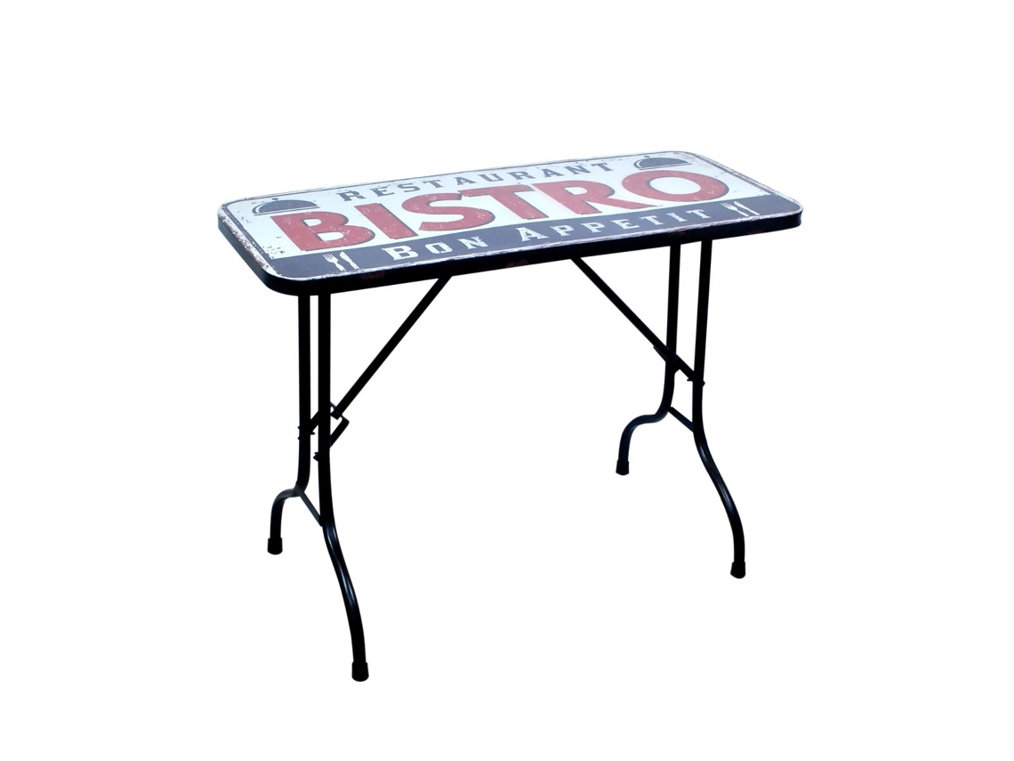 Mesa Estilo Retro Bistro Bon Appetit Muebles Mueble Auxiliar Colección Vintage Signes Grimalt BY SIGRIS