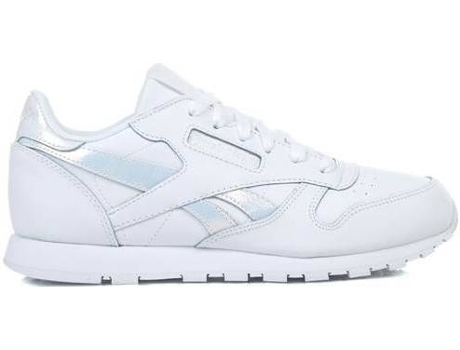 Zapatillas REEBOK Classic Leather Niños (36.5 - Blanco)