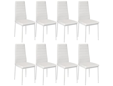 8 Silla TECTAKE De Comedor De Cuero Sintético