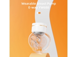 Extractor De Leche Eléctrico Portátil Manos Libres Con Pantalla Led, 4 Modos, 9 Niveles Y Capacidad De 180 Ml.