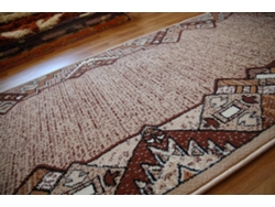 Alfombra de Pasillo Bcf Baryton Beige 100 cm