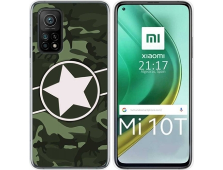 Carcasa Xiaomi Mi 10T / Mi 10T Pro TUMUNDOSMARTPHONE Camuflaje 01 Multicolor