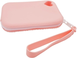 Bolsa De Almacenamiento Portátil De Silicona, Fácil De Transportar, Para Guardar Maquillaje Y Artículos De Papelería.