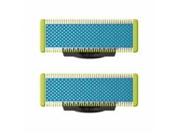 2x Cuchillas Compatibles Con Philips Oneblade Qp2520 Qp2630 Qp210 Qp220, Cabezal Universal De Repuesto