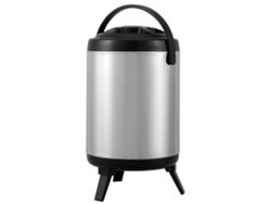 Dispensador de bebidas frías y calientes con aislamiento térmico de acero inoxidable de 1.5 galones Succebuy