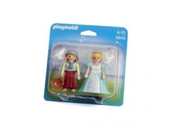 PLAYMOBIL: Pack Dúo Princesa y Campesino - 6843 (Edad Mínima: 4)