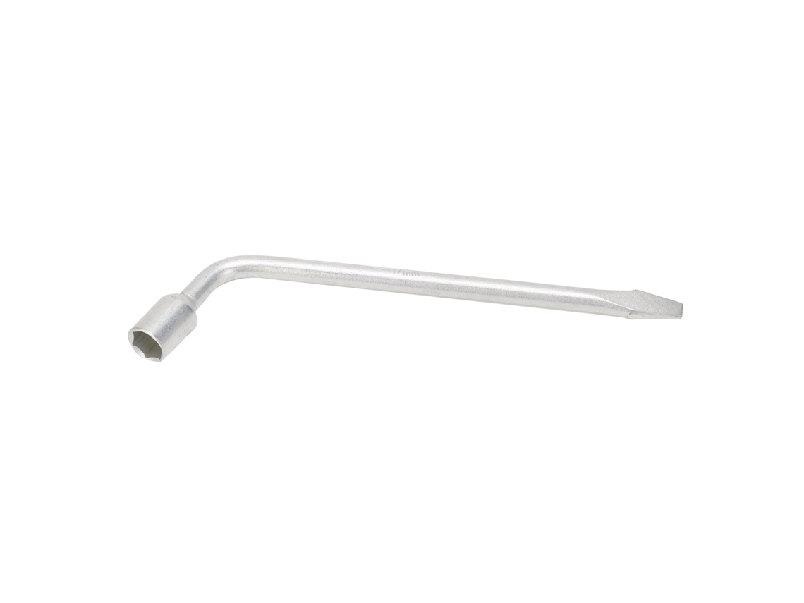 Llave Hexagonal Tipo L Con Punta Ranurada, Acero N.° 45, Para Reparación De Neumáticos De Automóviles Y Camiones, 17 Mm