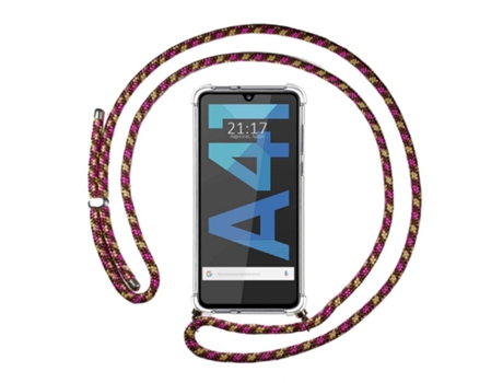 Carcasa Samsung Galaxy A41 TUMUNDOSMARTPHONE Colgante Rosa