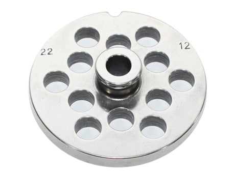 Discos de Picadora de Carne REBER Picadora de Reber N°22 (Acero Inoxidable - 12 mm para - 4714 A/12)