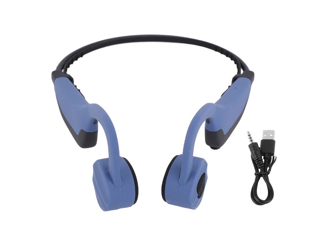 Auriculares Bluetooth con conducción ósea, IPX8, 16 g, sonido de calidad, azul, Primerox
