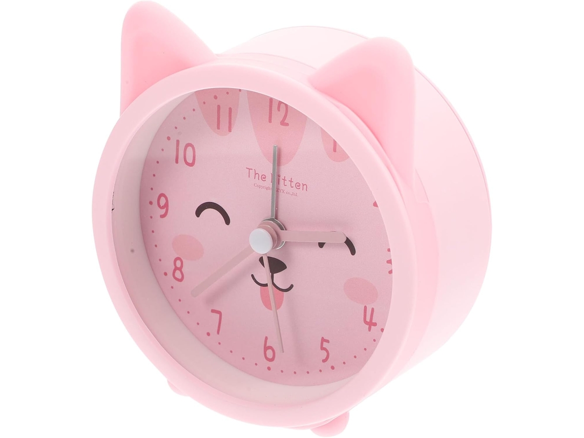 Despertador infantil de silicona con forma de gato Slowmoose