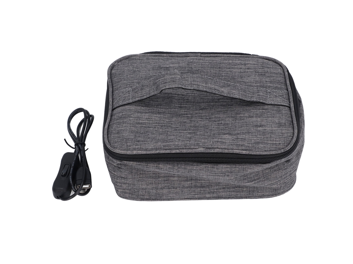 Hornillo Portátil Usb De 5 V Y 2 A Resistente Al Agua Para Bolsas De Almuerzo, Ideal Para Conductores Y Trabajadores.