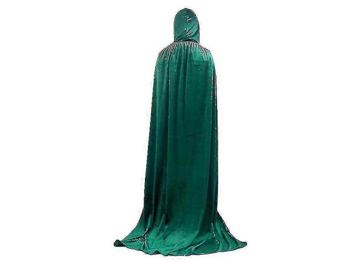 2026-capa Con Capucha Unisex De Terciopelo Largo Para Disfraces De Halloween Y Cosplay