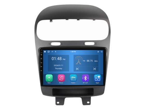 Autoradio 4GB RAM64GB ROM ROVERONE para Dodge Journey JC 2011 - 2020 CarPlay Android Coche Radio Bluetooth Navegación