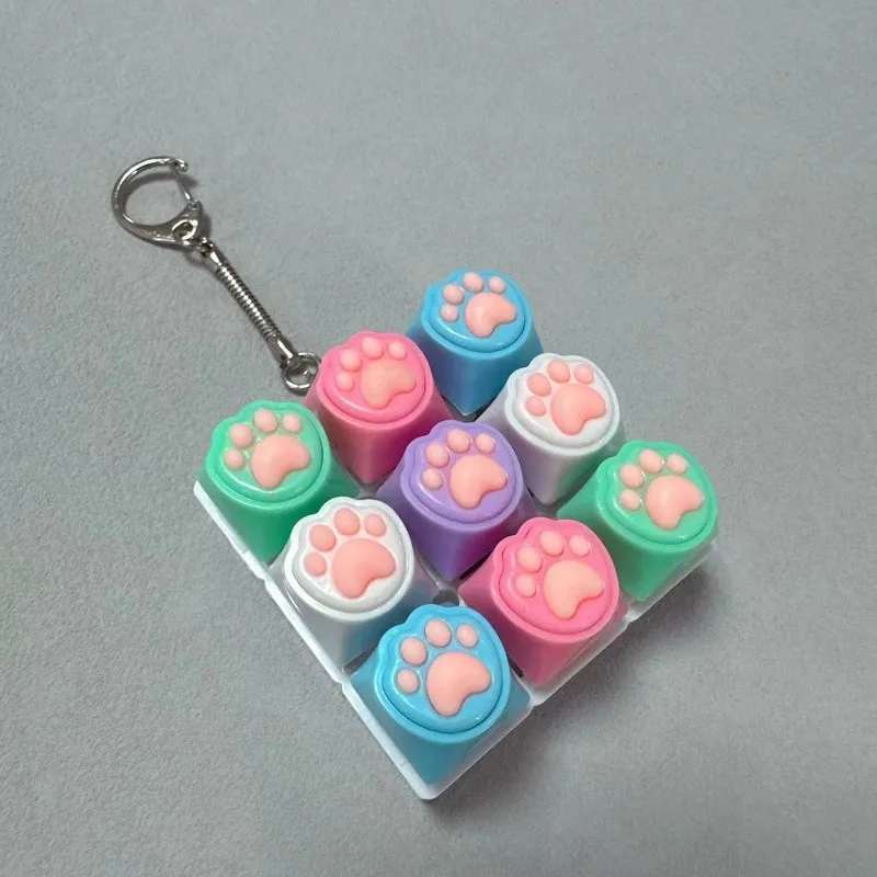 Llavero Antiestrés Con Forma De Teclado, Ideal Para Adultos Y Adolescentes.