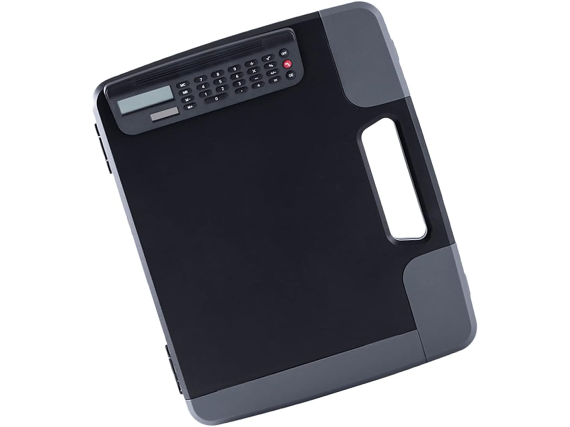 Caja Organizadora De Archivos, Estuche Para Portapapeles De Escritorio, Calculadoras De Escritorio
