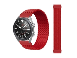 Correa ajustable y elástica de nailon trenzado para Samsung Galaxy Watch de 42 mm, tamaño: 125 mm (arcoíris)