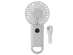 Ventilador portátil recargable por USB con 100 niveles - Verde hielo
