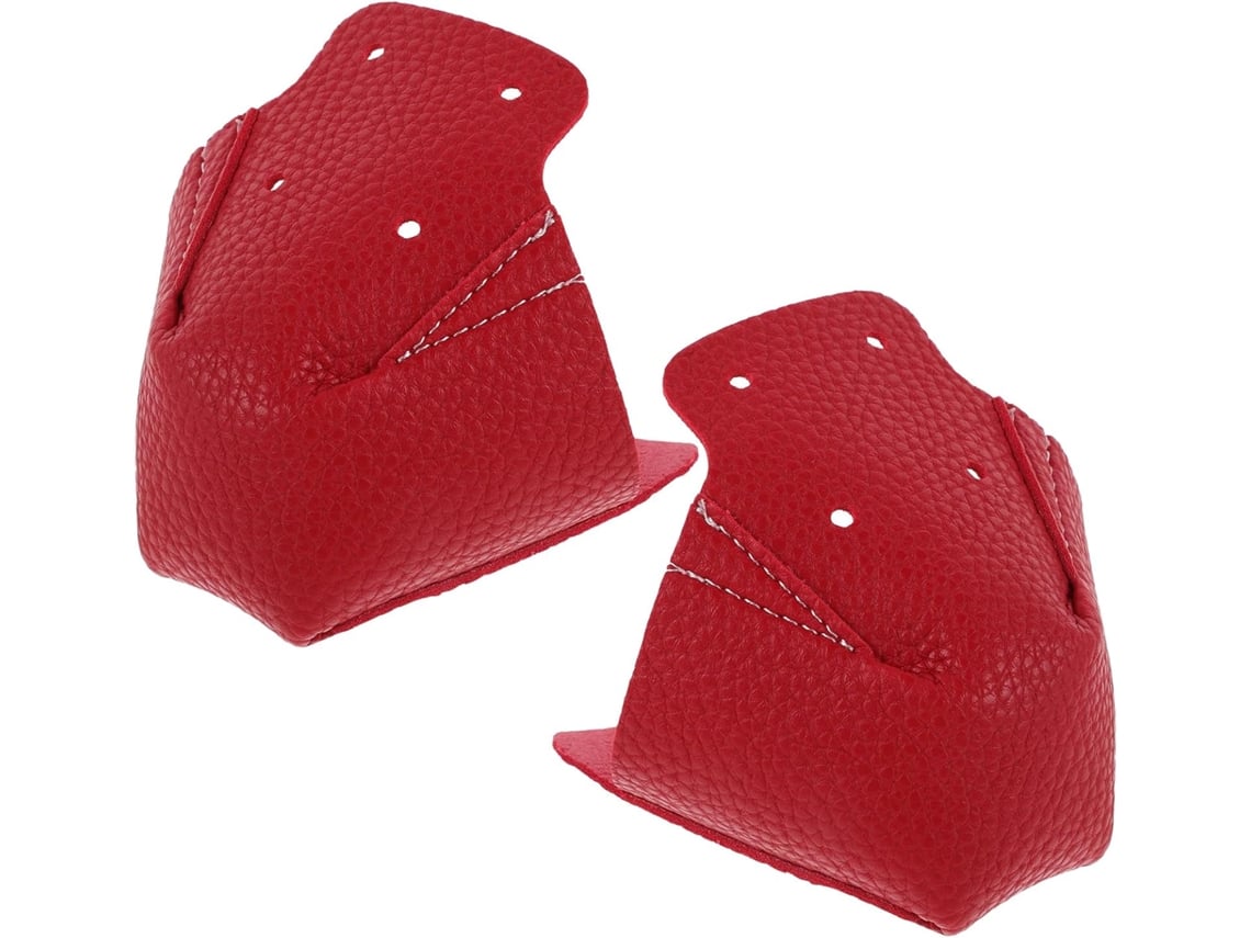Protectores De Puntera Para Patines De Ruedas Y Patines, Juego De 2 Piezas, Rojo.