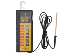Probador De Voltaje Para Cercas Eléctricas Con 8 Luces De Neón, 12 Kv, Localizador De Fallas Impermeable Para Granjas.