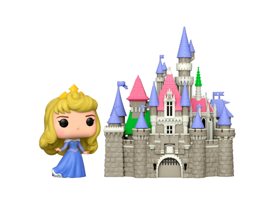 Figura Pop City Disney Princesa Aurora Con Castillo B.active