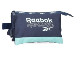 Estuche de lápices de tres compartimentos Andrew Azulão Reebok
