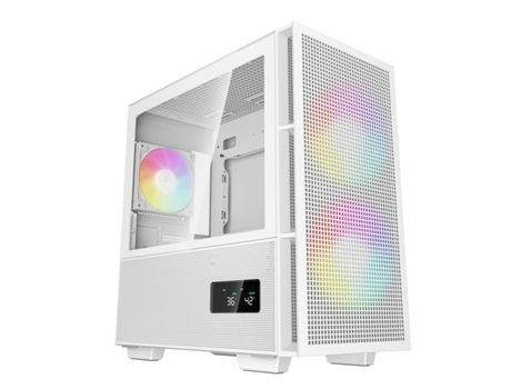 Caja Semitorre ATX DEEPCOOL CH360 (Blanco - ATX - Mini-ITX - mATX)