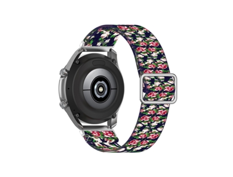 Correa de Silicona 22mm ajustable para Samsung Galaxy Watch3 45mm/Huawei Watch GT 2 Pro - rododendro