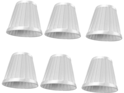 Juego De 6 Pantallas De Lámpara Con Clip Para El Hogar Y El Hotel, Con Luz Suave Y Protección Contra La Luz.