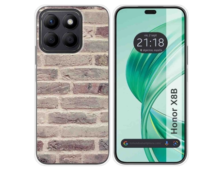 Funda Diseño Ladrillo para Honor X8B TUMUNDOSMARTPHONE Silicona Multicolor