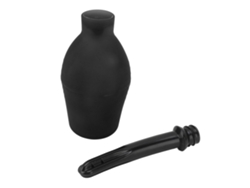 Kit de enema de silicona reutilizable para limpieza anal y vaginal