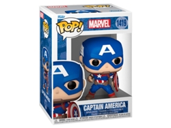 Figura Pop Clásica B.active del Capitán América de Marvel