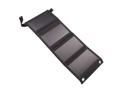 Panel Solar Plegable Impermeable Cargador Batería Solar Portátil 15w Usb Móviles Cámaras