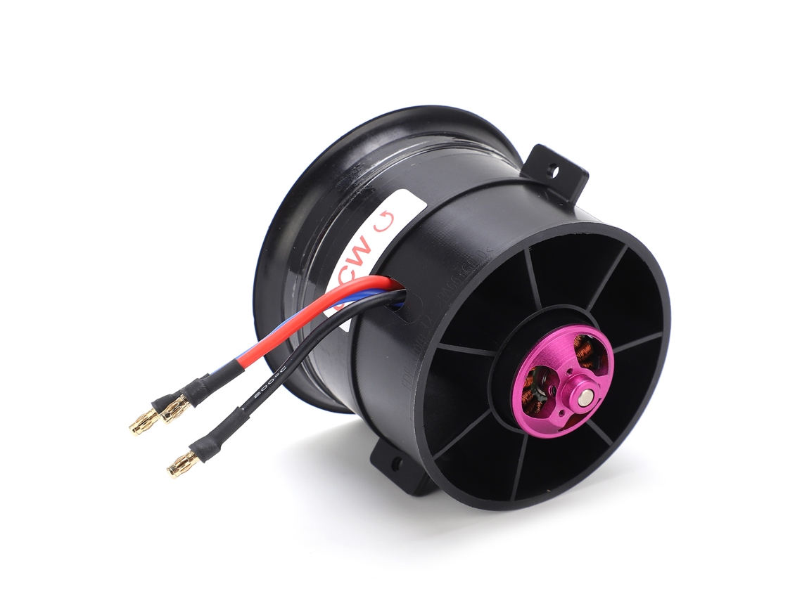 Kit ESC EDF 70 mm 12 palas Duct 6S 2100 kV CCW para coche RC