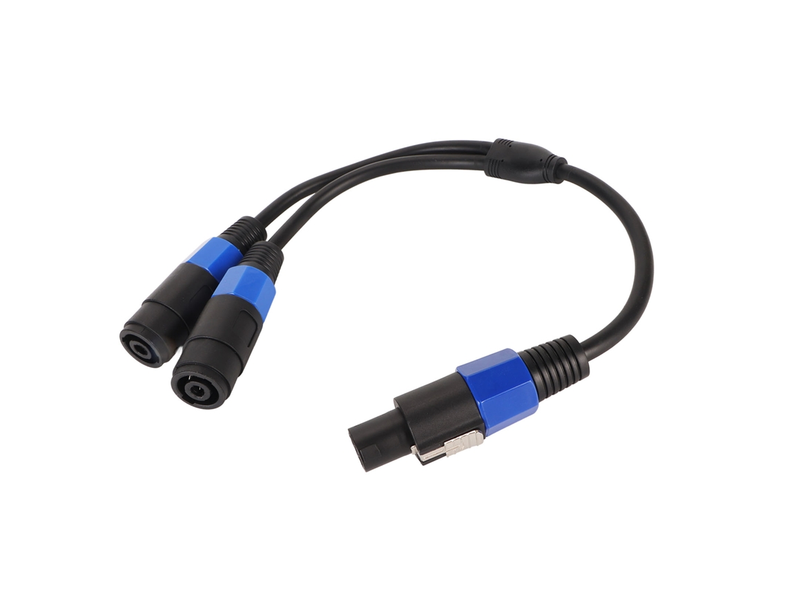 Cable Divisor De Altavoz Profesional Plug And Play, Macho A 2 Hembras, Para Monitores De Escenario, Altavoces Y Subwoofers.