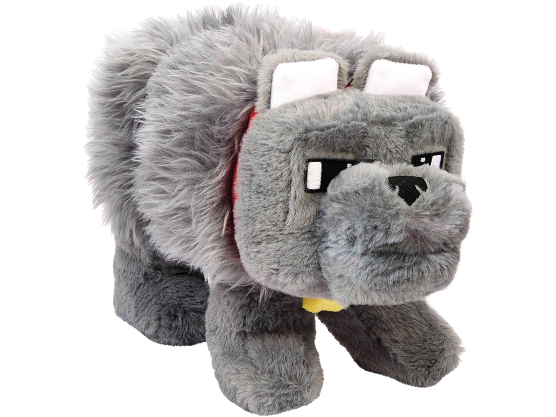 Peluche Dennis Wolf de Minecraft de 20 cm, juguete coleccionable Jkb90 Mattelp25