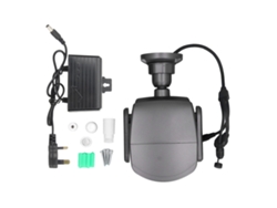 Cámara De Seguridad Exterior 1080p Con Lente Fisheye Ángulo Ultra Amplio Para Puerta Y Carretera Wifi 3mp