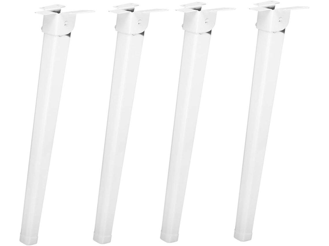 Soportes Cuadrados Plegables De 4 Piezas Para Mesa De Escritorio O Cama, Fáciles De Instalar.