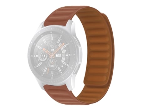 Correa de Silicona magnético para Samsung Galaxy Watch 5 40mm/44mm/Watch 5 Pro 45mm - castaño