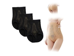 2026-3pcs Moldeador De Fibra Técnica Iones Para Mujer, Levanta Glúteos, Control Abdominal, Apretamiento Vaginal De Grafito Y Forma Corporal