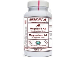 Magnesio Bisglicinato 150 Mg 120 Cápsulas AIRBIOTIC