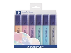 Staedtler Marcadores Textsurfer Classic Pastel X6