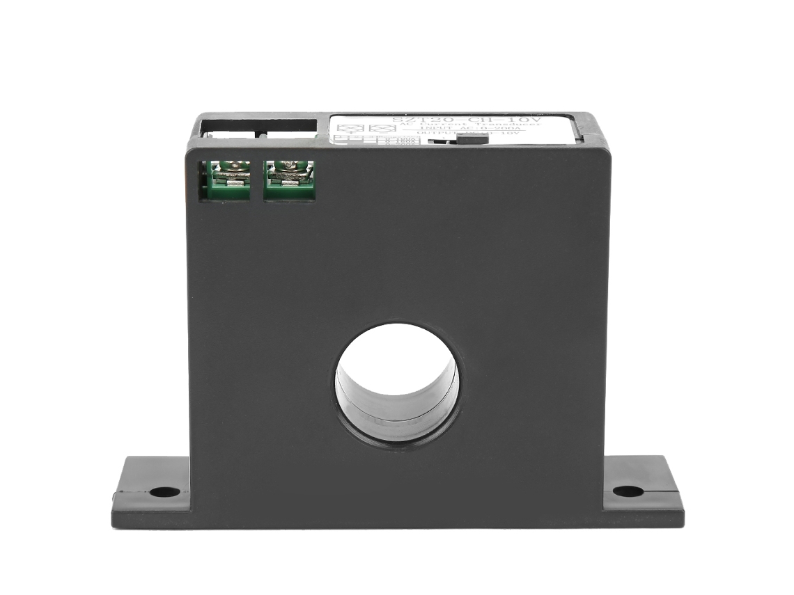 Transmisor De Corriente Alterna Szt20-ch-10v Con Protección Contra Sobrecarga, Salida De Cc De 0-10 V (0-200 A).