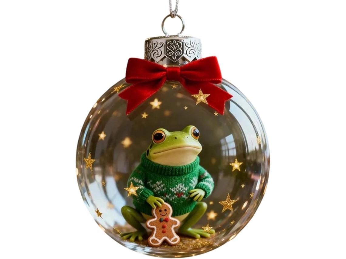 Decoración Festiva Irrompible De Acrílico Con Forma De Animal Para Árbol De Navidad, Chimenea, Árbol