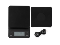 Báscula de cocina electrónica con Bluetooth y temporizador (3 kg/0,1 g)