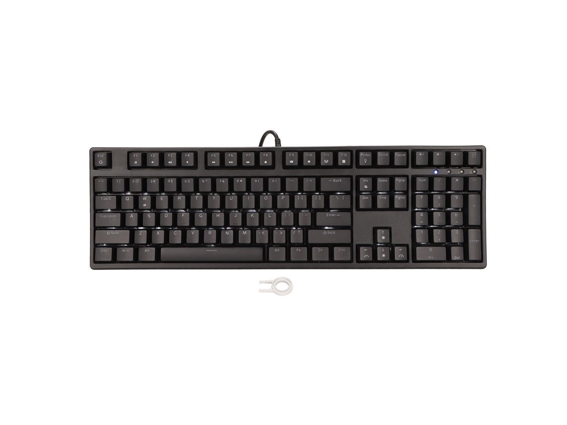 Baoj-2026teclado Mecânico Switch Marrom 108 Teclas Ergonômico Função Calculadora Por Tecla Com Fio Para Casa E Escritório